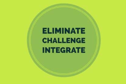 eliminate challenge integrate