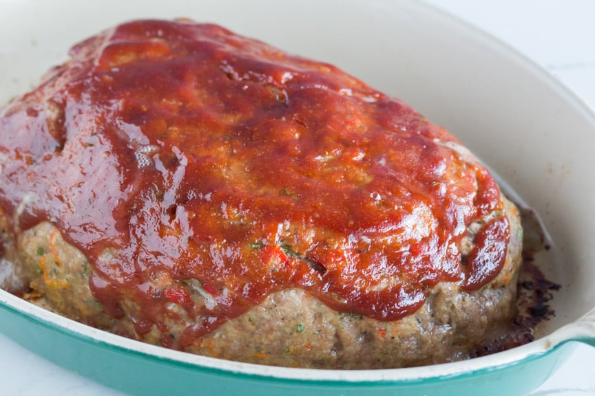 Low FODMAP- Everyday Meatloaf just out of the oven. 