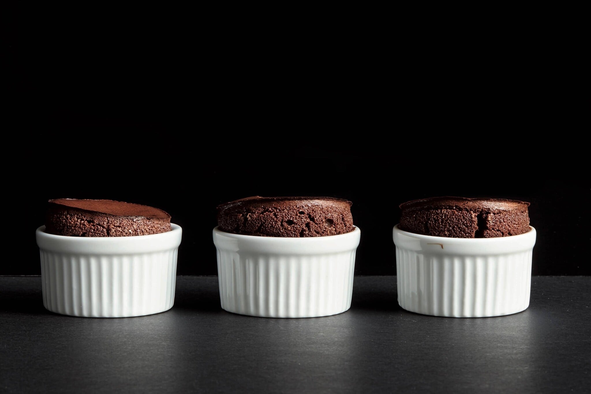 Low FODMAP Chocolate Soufflés - FODMAP Everyday
