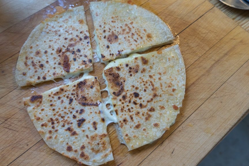 Easy Cheesy Quesadillas - FODMAP Everyday