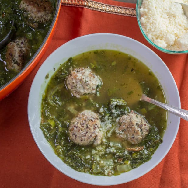 FODMAP IT!™ Turkey Quinoa Meatball Soup FODMAP Everyday