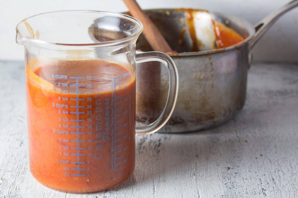 Red Enchilada Sauce - FODMAP Everyday