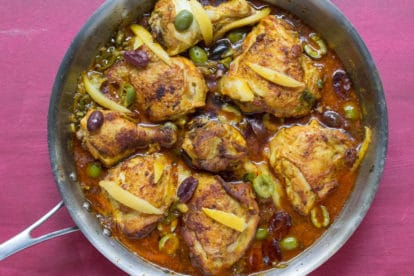 Moroccan Chicken with Preserved Lemons