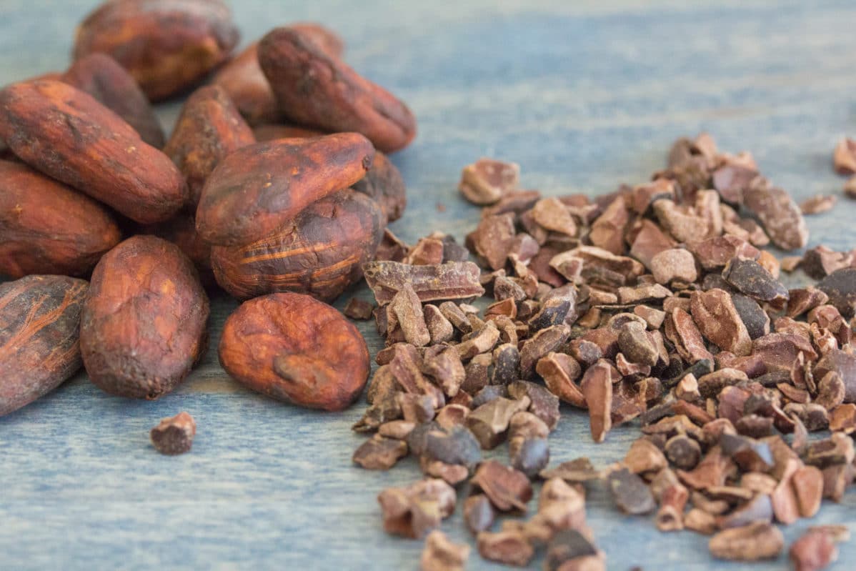 cacao beans & cacao nibs