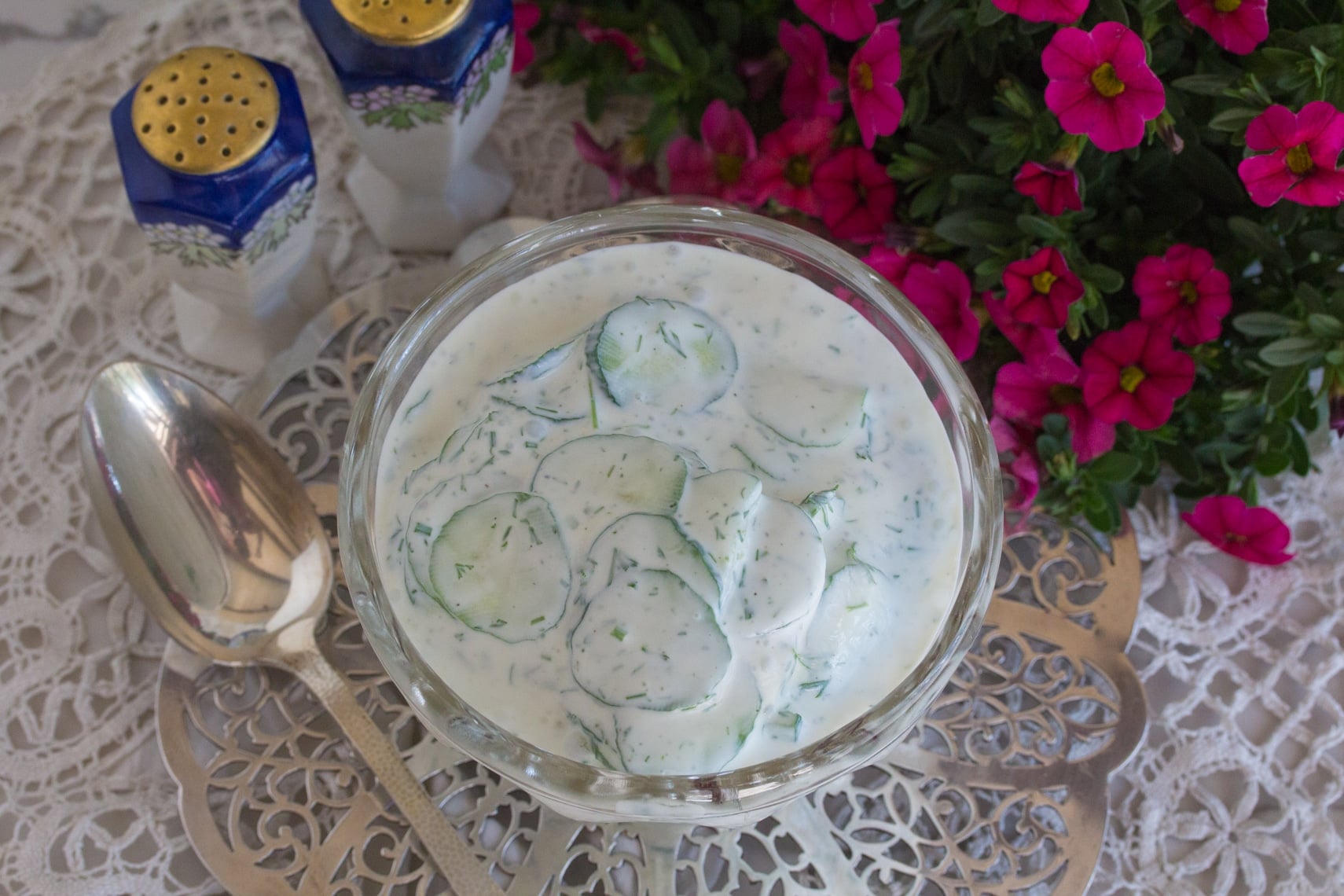 Creamy Cucumber Dill Salad - FODMAP Everyday