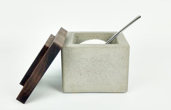 Concrete Salt Cellar- available on Etsy