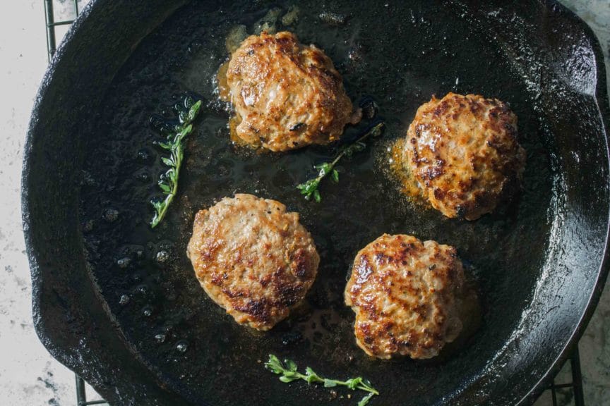 Low FODMAP Pork Breakfast Sausage- Low FODMAP