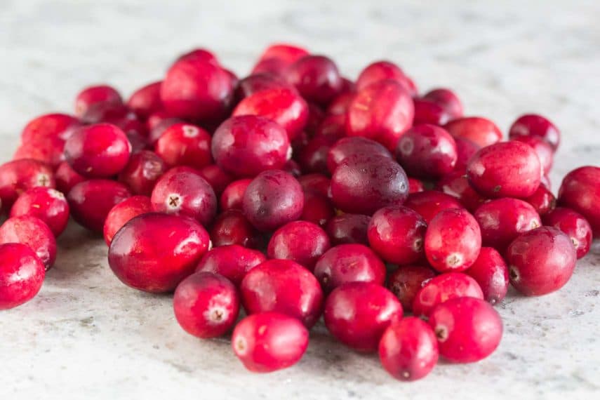 fresh cranberries