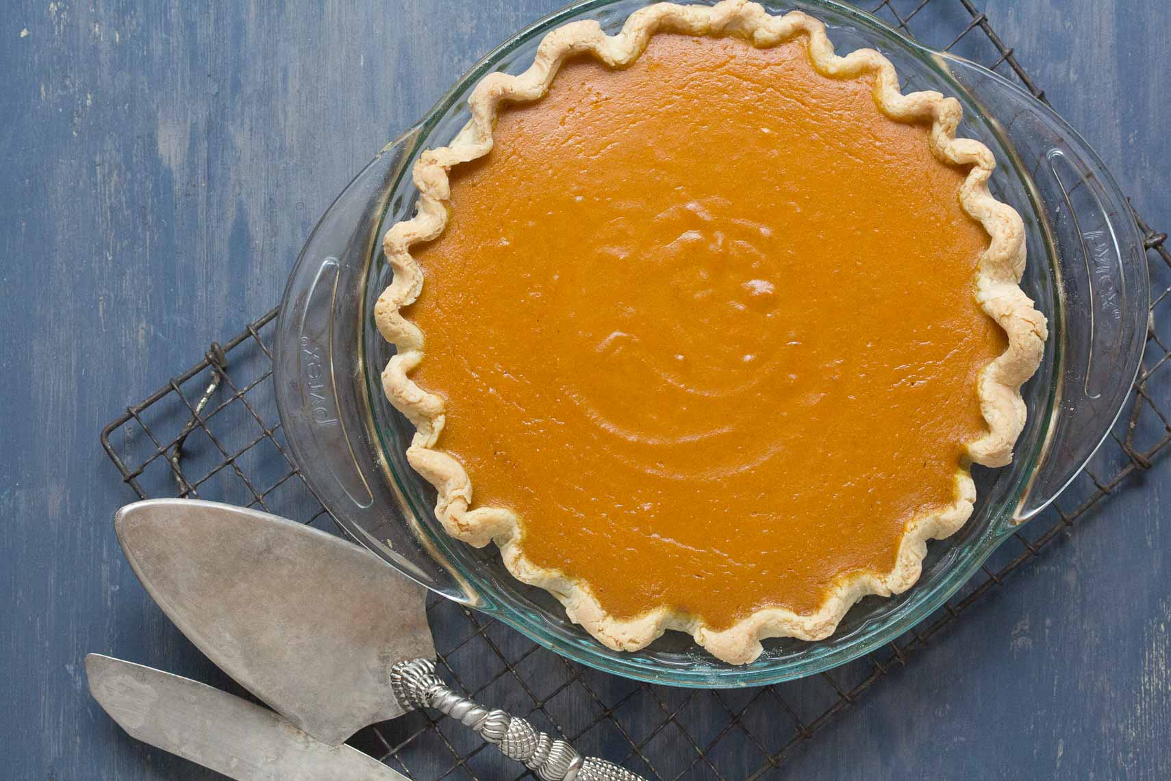 Maple Pumpkin Pie with Fresh Lemon & Ginger - Low FODMAP - FODMAP Everyday