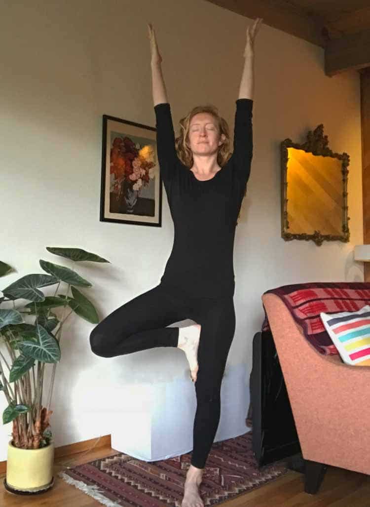 Kiera Jaffin - Yoga and Shiatsu Practitioner - Vriksasana Pose