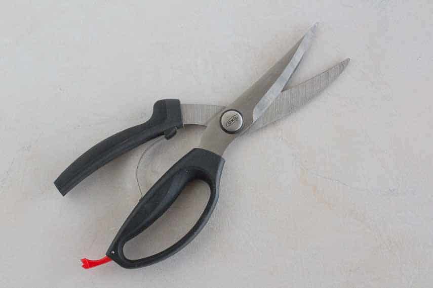 OXO Good Grips Poultry Shears, blades open