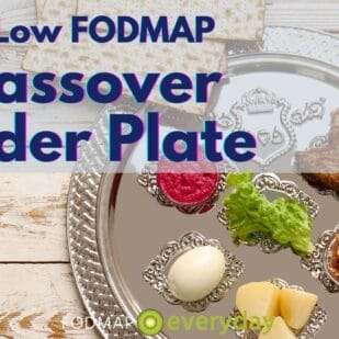 low FODMAP seder plate