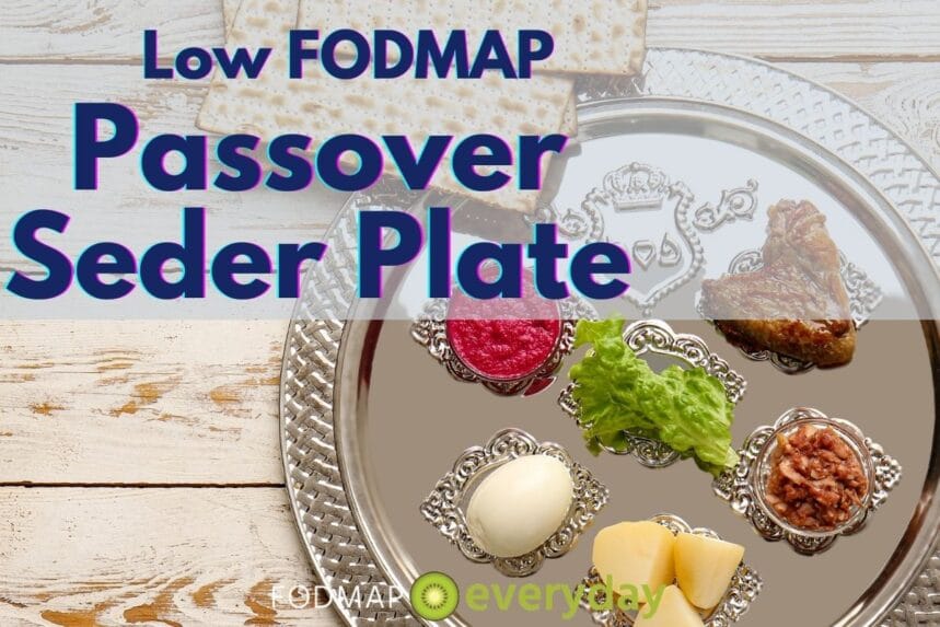 low FODMAP seder plate