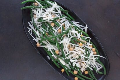 Fresh Green Bean, Chickpea & Jicama Salad