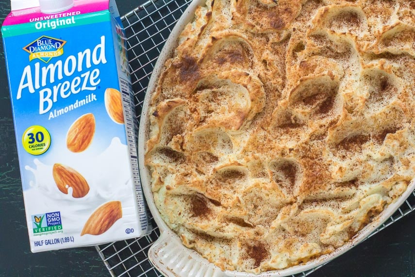 Turkey Shepherd's Pie made with almond breeze almond milk