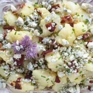 bacon potato salad with blue cheese edit