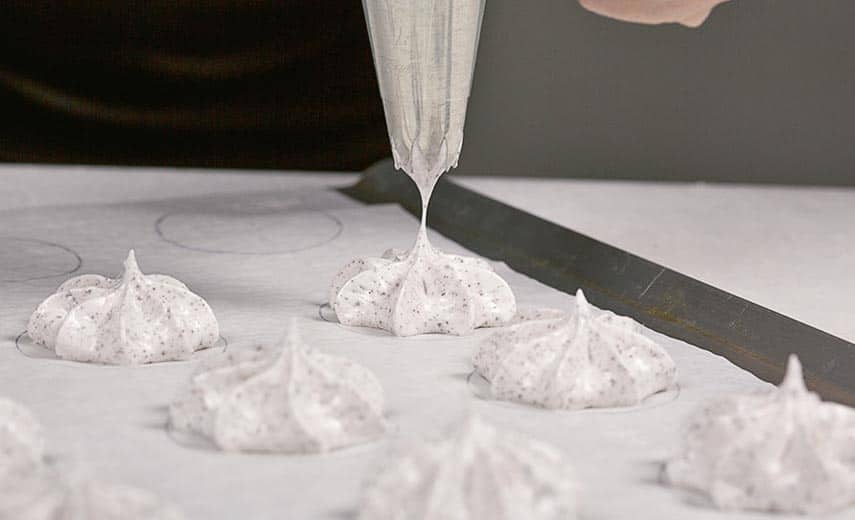 Making Chocolate Spangled Meringue Kisses Step F (c) Matthew Septimus