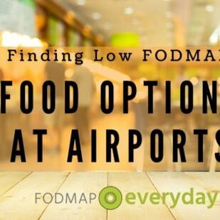 Feature image for Finding Low FODMAP food options at airports