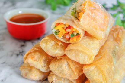 Beckey Excell Low FODMAP and gluten free spring rolls