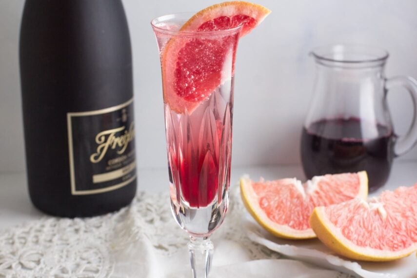 Low FODMAP Sea Breeze Mimosa - FODMAP Everyday