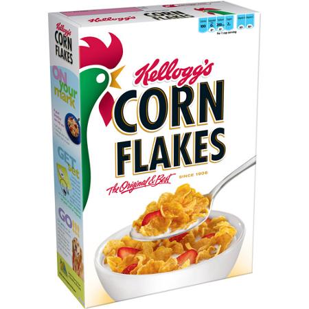 kelloggs corn flakes box