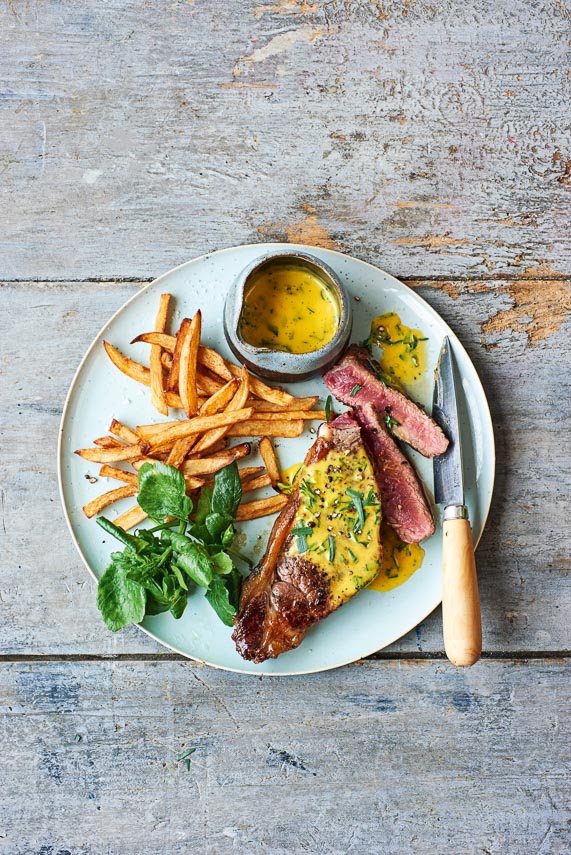 p73 Steak with Béarnaise Sauce & frites