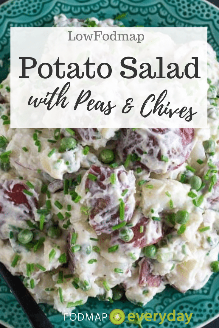 FODMAP IT!™ Potato Salad with Peas & Chives - FODMAP Everyday