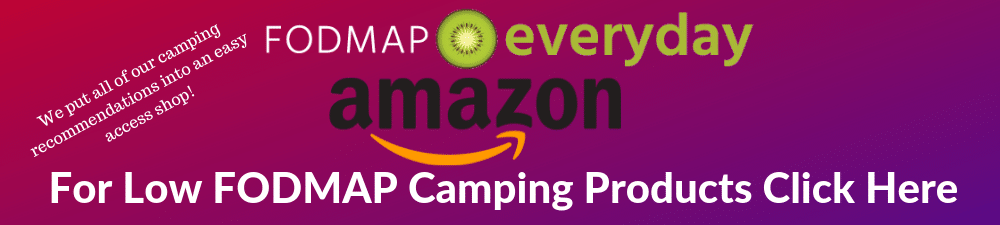 Banner Ad for Amazon Influencer Shop for Camping Products