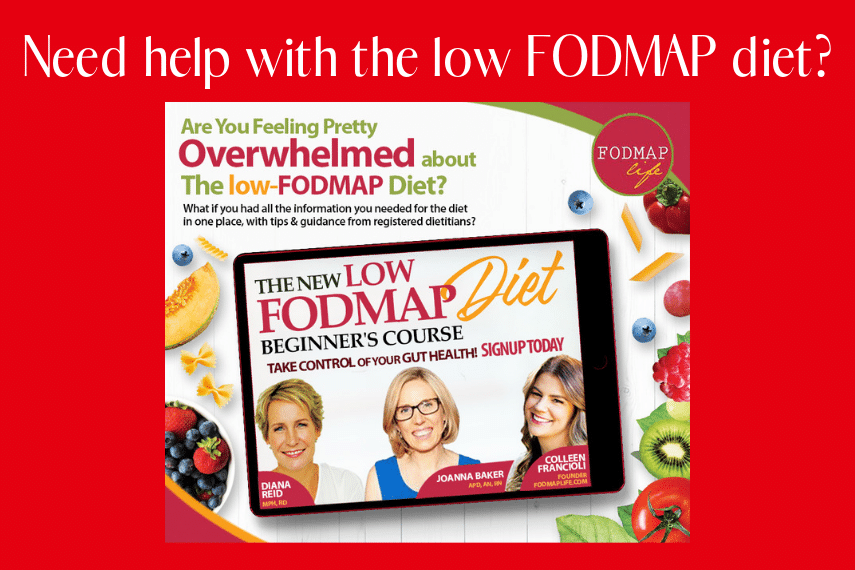 Featured Image for the Low FODMAP DIet Beginners Course
