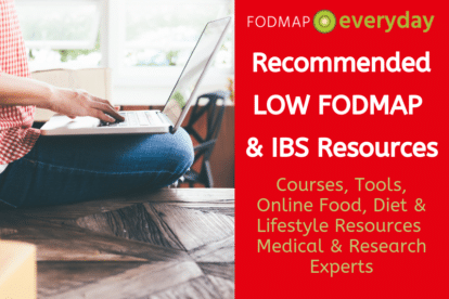 FODMAP Everyday Recommended IBS & Low FODMAP Resources