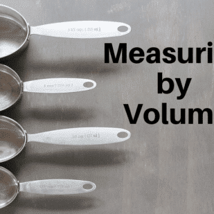 ow to Measure by Volume