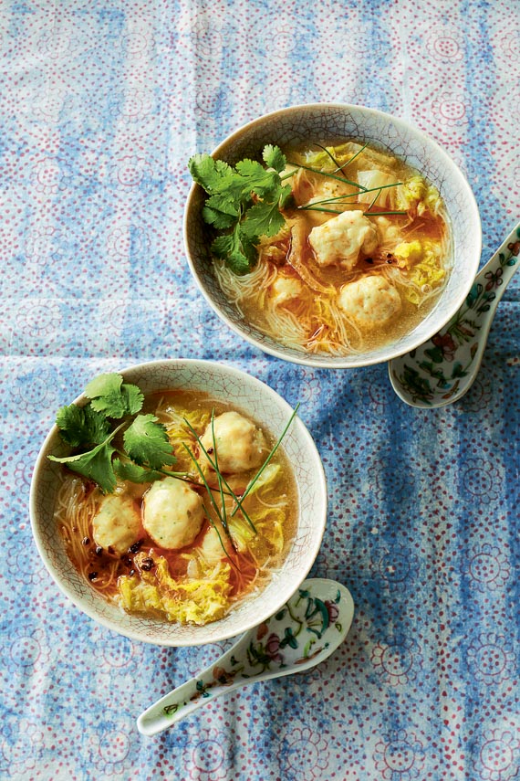 Ching's Fish Ball Noodle Soup - Low FODMAP! - FODMAP Everyday