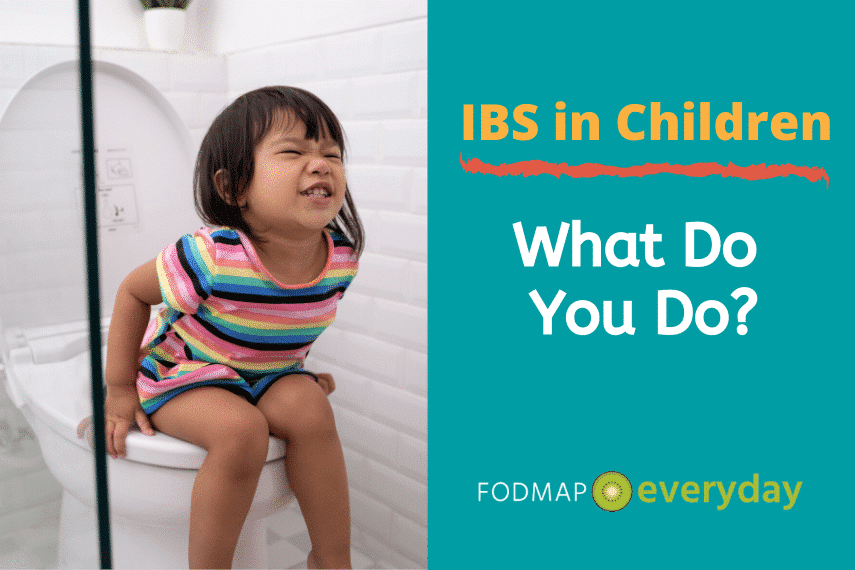 IBS in Children: What Do You Do? So you suspect your child has IBS. You may be wondering what to do next - or first? - Child struggling to poop while sitting on the toilet
