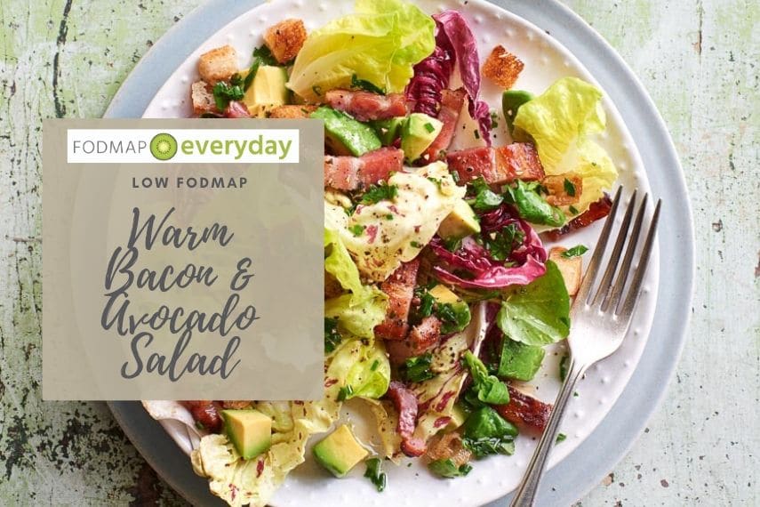 Warm Bacon and Avocado Salad