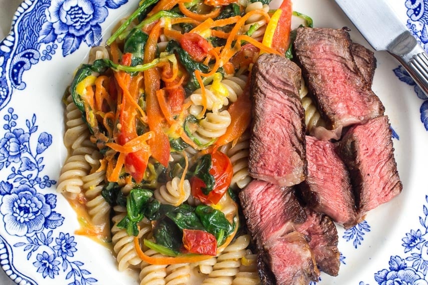 One-Pan Low FODMAP Pasta & Vegetables - FODMAP Everyday