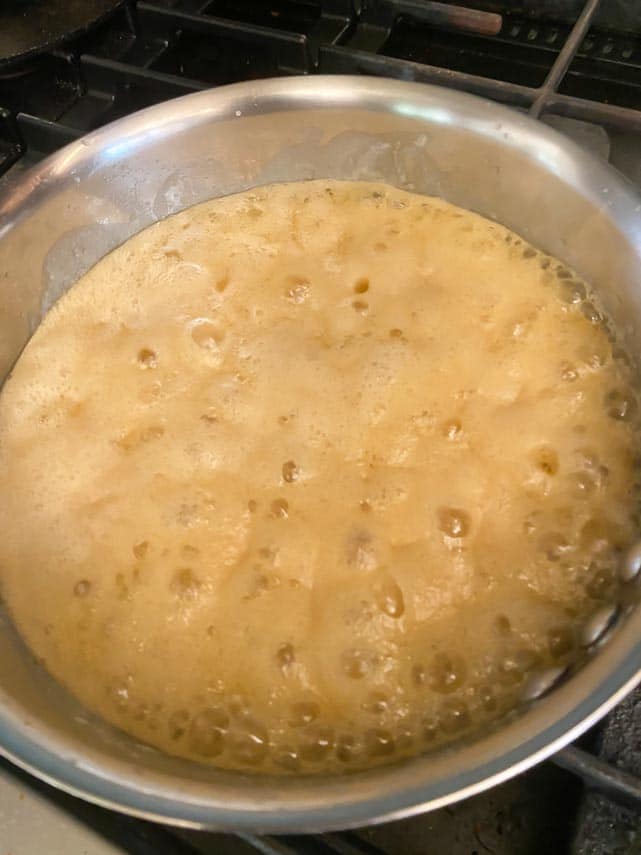 boiling topping for sticky buns