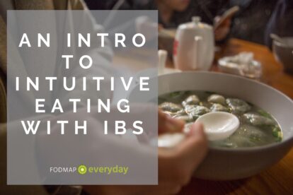 Feature Image for Intro to Intuitive Eating with IBS