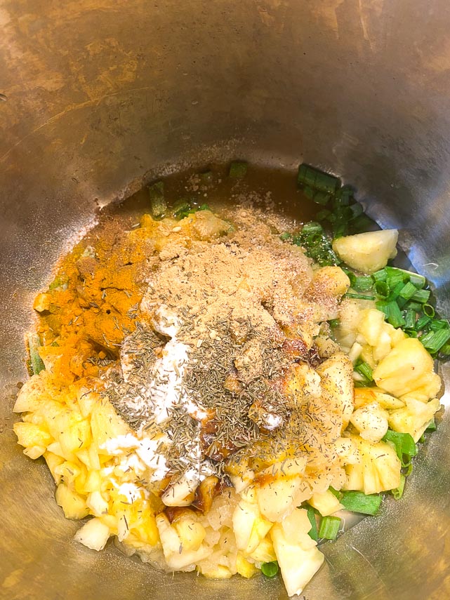 Wet-ingredients-in-pot-for-Carribbean-Style-Low-FODMAP-Instant-Pot-Pork