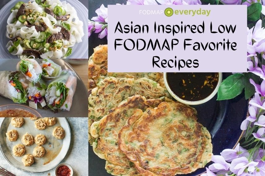 Feature Image for Asian Inspired Low FODMAP Recipes