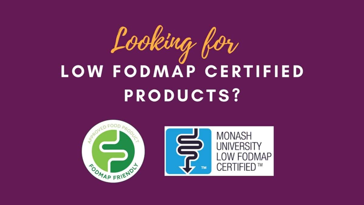 Feature Image for Looking for Low FODMAP Certified Products