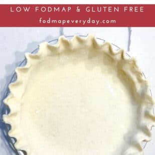 Low FODMAP Cream Cheese Pie Crust - FODMAP Everyday