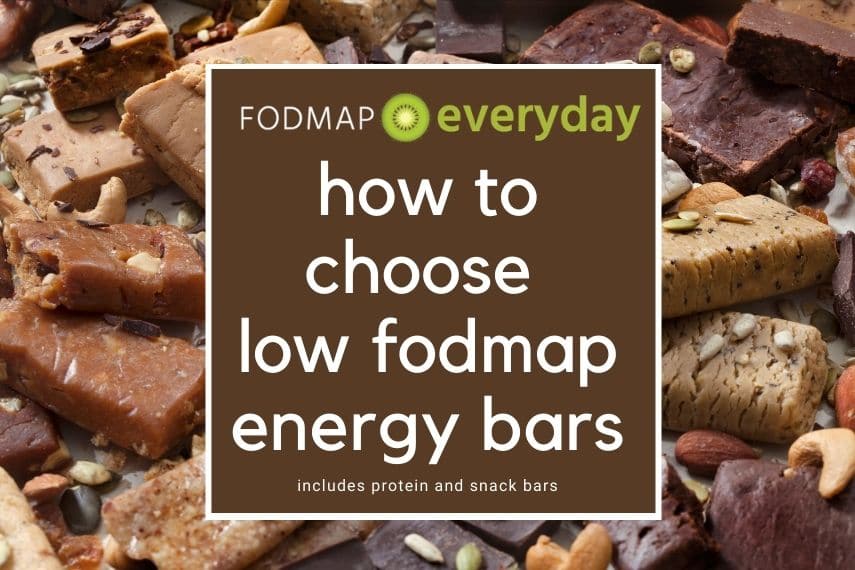 Feature image for How To Choose Low FODMAP Energy Bars