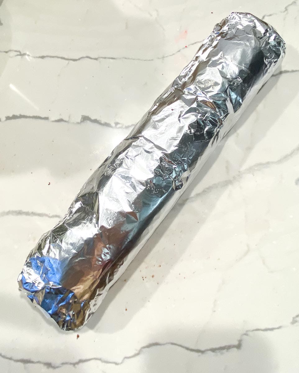 jelly roll wrapped in aluminum