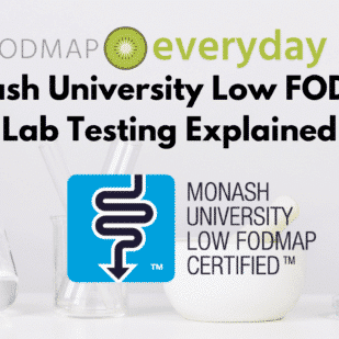 lab with Monash University Low FODMAP Certification Logo
