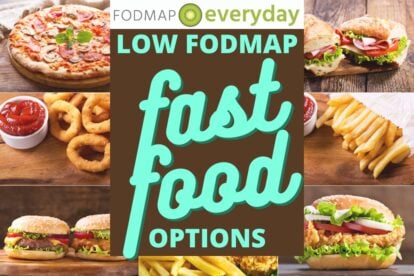 Low FODMAP Fast Food Options Feature Image