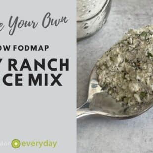 Make your own low FODMAP dry ranch spice mix