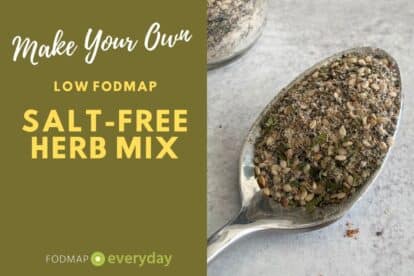 Low FODMAP Salt-Free Herb Mix