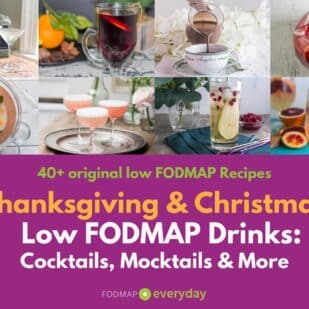 Low FODMAP Drinks graphic