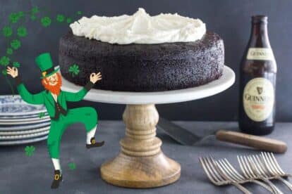 Guinness Cake for St. Patrick's Day