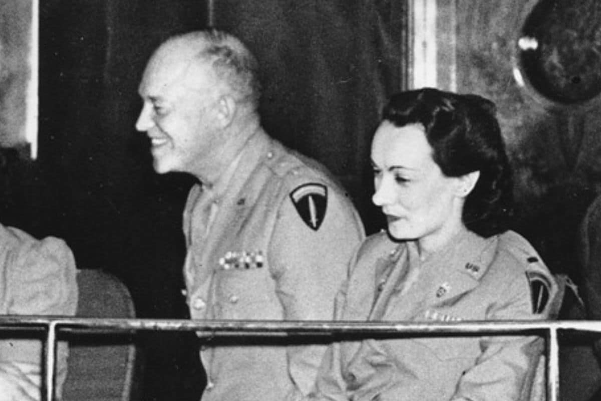 Dwight D Eisenhower and Kay Summersby